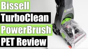 Bissell Turboclean Powerbrush Pet Carpet Cleaner 2806 Reviews Bissell Turboclean Powerbrush Pet Upright Carpet Cleaner Review 2085 Youtube