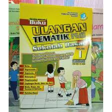 Jangan lupa tetap bersama kami di. Buku Ulangan Tematik Sd Kelas 1 Lengkap Dari Tema 1 8 Plus Kunci Jawaban Shopee Indonesia