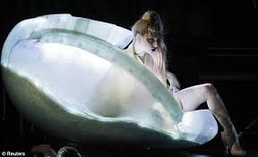A Star Is Hatched Lady Gaga Bursts Out Of A Giant Egg On Grammys Stage After Her Dramatic Red Carpet Entrance Lady Gaga Lady Gaga Costume Lady Gaga Halloween Costume