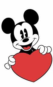 Mickey Mouse Corazon Rojo Amor Y Amistad San Valentin Febrero 14 Dibujos De Mickey Mouse Imagenes De Mickey Fondo De Mickey Mouse