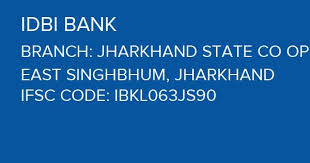 21, 2021 at 12:26 p.m. Idbi Bank Jharkhand State Co Op Bank Jhb Chandil Chd Branch East Singhbhum Ifsc Code Ibkl063js90