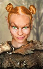 Images of females in armour designed for protection, not seduction!