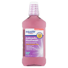 equate fresh mint anticavity mouthwash 33 8 fl oz walmart com