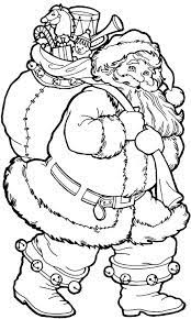 Tree, snowflakes, christmas garlands, christmas balls, hot chocolate, sweets, stars. Santa Claus Coloring Pages 1 Free Patterns Yarn Coloring Pages Colouring Pages Free Coloring Pages