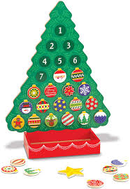 Save on toys from melissa & doug & other great family resources at christianbook. Amazon Com Melissa Doug Countdown To Christmas Wooden Advent Calendar Magnetic Tree 25 Magnets Melissa Doug Toys Games