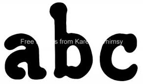 Looking for bubble letters fonts? Alphabet Bubble Letters 1 A B C