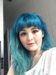 If your try to dye dark hair, the color won't show up at all. Blue Hair Dye Schwartzkopf Vs Directions Erika Blogs