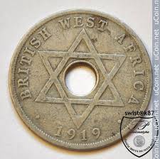 1 Penny 1912 1936 British West Africa Coin Value Ucoin Net