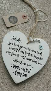 18th Birthday Gift Ideas For Daughter From Dad Personalised Daughter Gift 21st 13 16 18th Birthday Present Keepsake Heart Sign Other Celebrations Occasions 21st Gifts 21st Birthday Gifts 18th Birthday