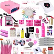Kit Unghii Cu Gel Uv Base One 5 Gel Gel Color Easy Nail Art