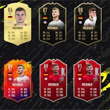 Timo is a goal scoring machine in early fifa 21 fut, and i don't see why he won't be an issue for fut teams all game long. Potential Timo Werner Winter Upgrades Sofifa Fifa