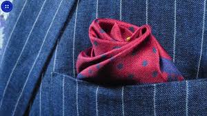 To be clear, the bottom edge of your napkin should be folded and the top edge should be open. Fold Your Pocket Square In The Rose Style Youtube