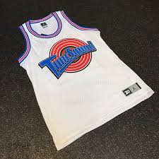Space jam tune squad jordan basketball jersey #1 bugs bunny size s mens. Tune Squad Michael Jordan Space Jam Jersey Sneakerfiles