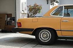 Image result for Sun Yellow 1980 Mercedes