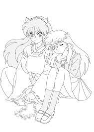 Find high quality inuyasha coloring page, all coloring page images can be downloaded for free for personal use only. Free Printable Inuyasha Coloring Pages For Kids Anime Coloring Pages Anime Coloring Cartoon Coloring Pages