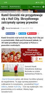 Chyba największa strona o milanie, milannews.it pisze o potencjalnym transferze kamila grosickiego do tego klubu powołując się na. Turbogrosik Najlepsze Znaleziska I Wpisy O Turbogrosik W Wykop Pl