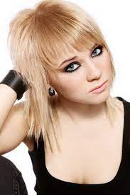 Das haar sieht langer und langer aus. Stufenschnitt Frisuren Mit Pony Frisuren Mit Pony Mittellang Einfache Frisuren Mittellang Frisuren Mit Pony