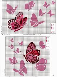 Punto Croce Schemi Gratis E Tutorial Tante Farfalle Da Ricamare A Punto Croce Ricamo Punto Croce Punto Croce Kit Punto Croce