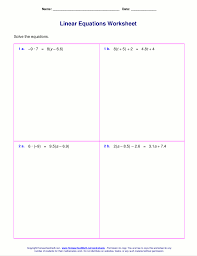 Homeschool math homeschoolmath.net is a comprehensive math resource site for homeschooling parents, parents, and teachers that includes free math worksheets, lessons, online math games lists. Free Worksheets For Linear Equations Grades 6 9 Pre Algebra Algebra 1