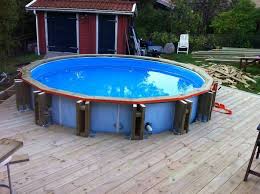 Hej Hittade En Finfin Bild Och Foljande Rubrik 10 Terom Byggde In En Pool I Terrassen Hur Kan Jag Fa Hjalp Med Hur Man Gatt Simbassanger Pool Anlagga Pool