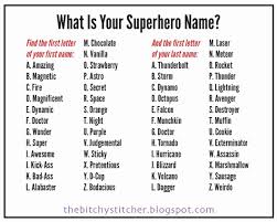 Quilt Dots And A Giveaway Superhero Names Funny Name Generator Funny Names