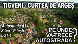 De La Tigveni La Curtea De Arges Zona Pe Unde Va Trece Autostrada A1 Sibiu Pitesti Lot 4 Youtube