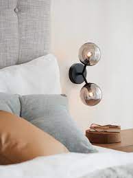 • le bouton réarmement doit être situé en dehors de la zone de danger ; Orion 2 Light Wall Bracket In Black Smoke Wall Lights Wall Bracket Glass Wall Lights