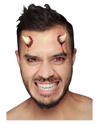 Da ist der teufel los! Little Devil Horns Latex Application Horror Shop Com