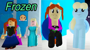 Frozen Castle With Elsa Olaf Let S Play Roblox Cookie Swirl C Video Youtube