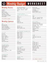 Most free printable budget templates include a place to write your income, the name of your expense, the amount you've budgeted and the actual amount you've spent. Printable Monthly Budget Worksheet