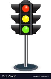Traffic Lights Vector Image On Decoracao Festa Carros Festa Da Policia Festa Infantil Carros