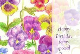 Happy Birthday Sister Rainbow Pansy Flowers Card Ad Ad Sister Birthday Happy Rainbow Pansies Happy Birthday Sister Greeting Card Artist