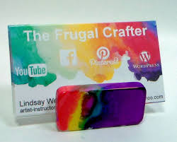 A fabric business card holder & a zipper pouch for her new sunnies! Diy Business Card Holder The Frugal Crafter Blog
