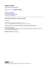 For your information, wang pos or the postal order that you have collected can be claim at any post office or direct bank into your bank account. Pdf Native English Speakers Authority In English