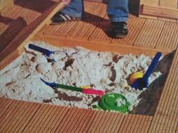 Sandkasten Im Terrassenboden Versenkt Garten Garten Ideen Sandkasten