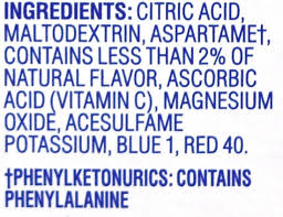 Amazon Com Crystal Light On The Go Cherry Pomegranate Drink Mix 10 Packet Box Pack Of 5 Grocery Gourmet Food