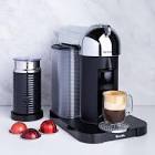 VertuoLine Espresso Maker with Milk Frother (Chrome) BNV250CRO1BUC1 Nespresso