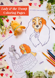 All the pictures are printable and absolutely free for you. Lady And The Tramp Coloring Pages Disney Family