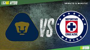 Detalles fecha tiempo liga temporada 4 abril, 2020 5:00 pm liga mx clausura 2020 caz vs unam sede estadio azteca. Pumas Vs Cruz Azul Liga Mx 1 1 Goles Y Resumen