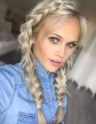 17 Chic Double Braided Hairstyles Braided Hairstyles Hair Braids For Black Hair