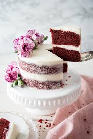 Puréed fruit imparts much of the colouring in this rosy hued cake, that combines raspberries, cocoa and a good helping of cream cheese frosting, from bbc . Mini Red Velvet Cake Recipe Uk Novocom Top