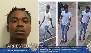 Suspect Arrested Following Attempted Motor Vehicle Theft In Lexington Park;  Seeking Additional Suspect