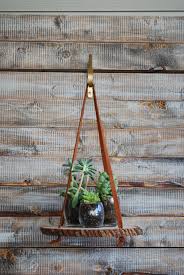 Wood planters, hangers & stands. Hanging Wood Slice Plant Stand Brepurposed