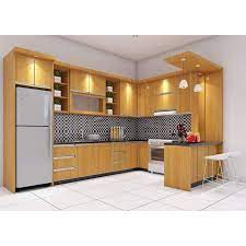 Kitchen set telah menjadi bagian view point dari interior, sehingga desainnya harus sesuai karakter desain dan selera penggunanya. Harga Kitchen Set Minimalis Terbaik Juli 2021 Shopee Indonesia