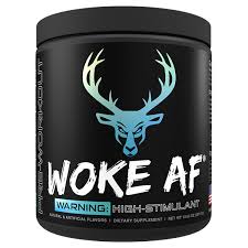 Woke Af High Stimulant Pre Workout Buckedup Com