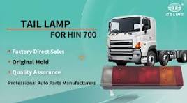 GELING Crystal Rear Light Tail Lamp For Hino 700 - GELING ...