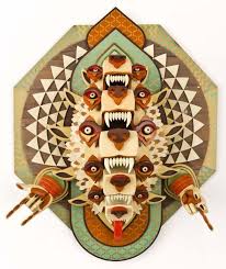 Aj Fosik Bone Picker 41w X 47h X 16d Wood Paint Nails 2012 Painting On Wood Cool Artwork Design Art