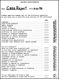 Initial Medical Screening Questionnaire Given To The Patient Download Scientific Diagram