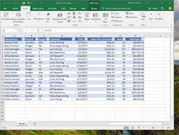 I changed the pivot table's name to sales. How To Create A Pivot Table In Excel To Slice And Dice Your Data Digital Trends