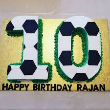 Soccer Football Birthday Cakes For 10 Year Old Boy New The 10 Best Home Decor With Pictures 3d Custom Number Cake Montresorcakes Soccer Birthdaycak Soccer Birthday Cakes Soccer Cake 10 Birthday Cake